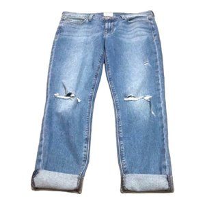 Hudson Jeans Krista Super Skinny Women’s Size 29 Manufactured Distressed